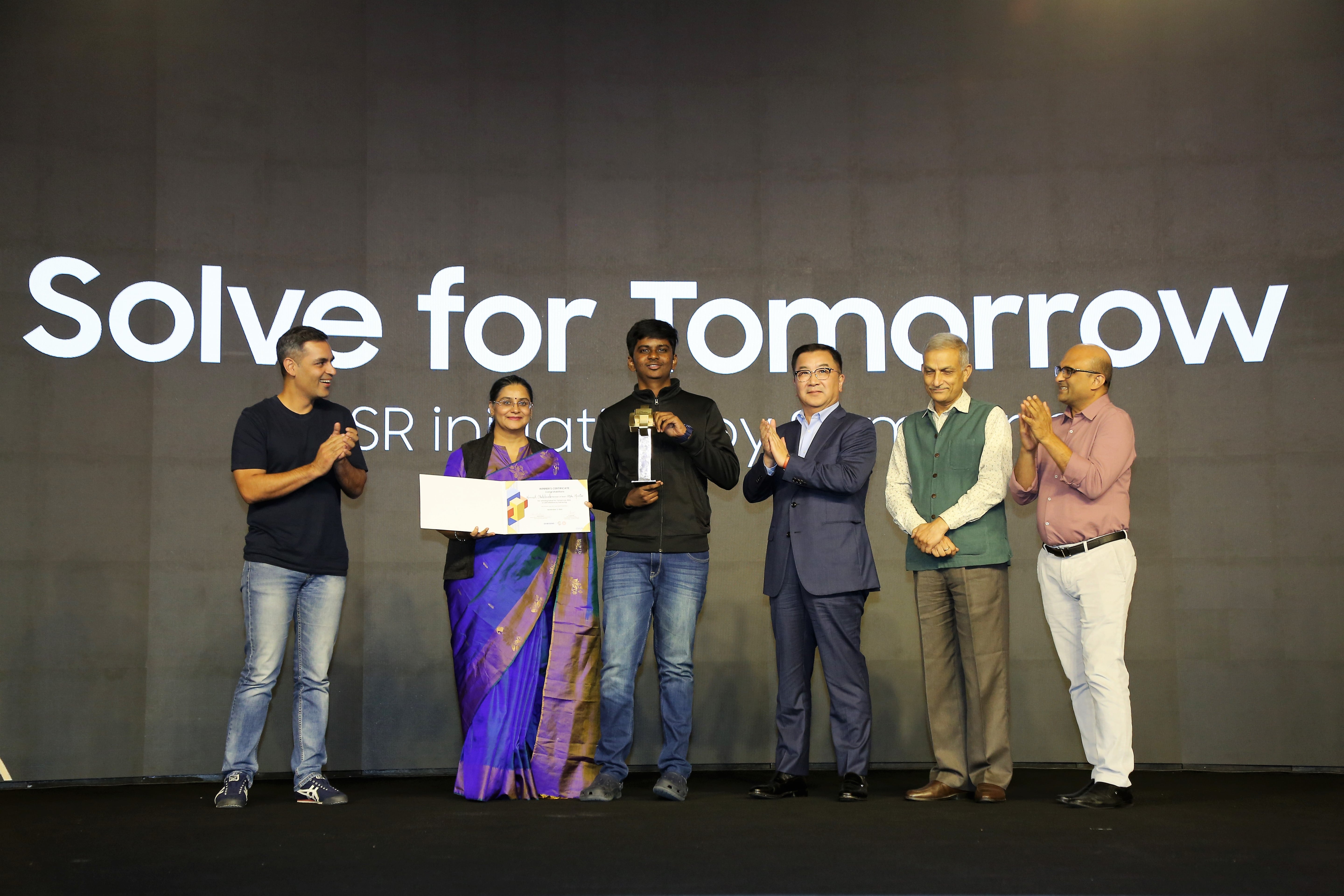 Girls’ Trio from Port Blair & Delhi and Boy Wonders from Hyderabad & Bengaluru Declared Top 3 Winning Teams of Solve for Tomorrow; Teams Get a Total Grant of INR 1 Crore & 6-Month Incubation at IIT Delhi to Turn their Ideas into Reality